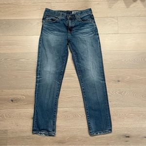 AG The Ex-Boyfriend Slim Jeans - Medium Blue, Mid Rise, Size 24